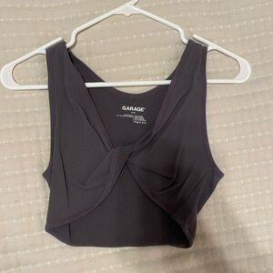 Garage crop top